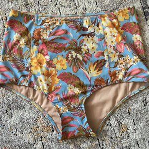 Kortni Jeane Sweet Hibiscus Medium Bottoms